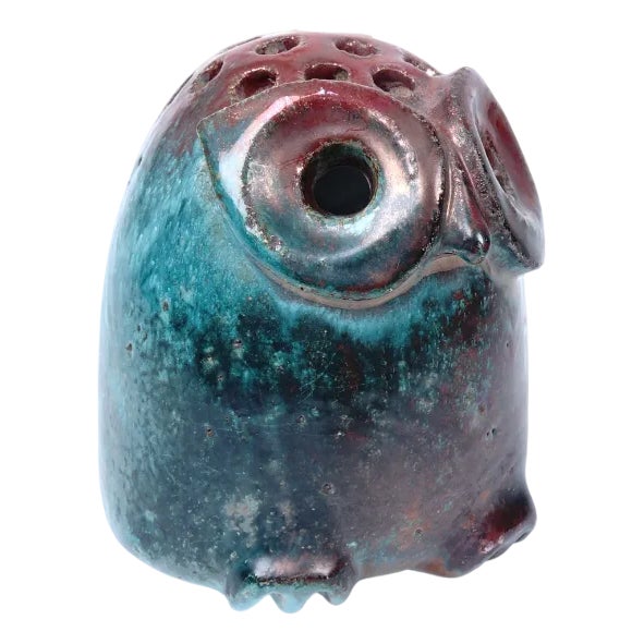 Flower-Pecking Owl by Robert Chiazzo, 1950s For Sale