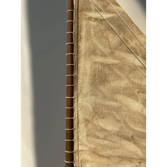 Antique Folk Art Wood Pond Sail Boat, Circa 1920s For Sale - Image 9 of 18