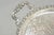 Antique English Victorian Silver Plated Floral Repousse Oval Serving Platter Bar Tray. Item features very ornate floral...