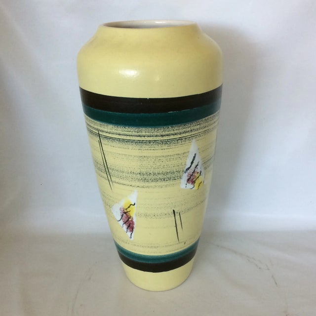Mid-Century Modern Vase Bodo Mans Keramik West Germany For Sale - Image 3 of 13