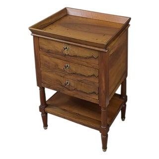 Small Louis-Philippe Walnut Side Table, 19th Century For Sale