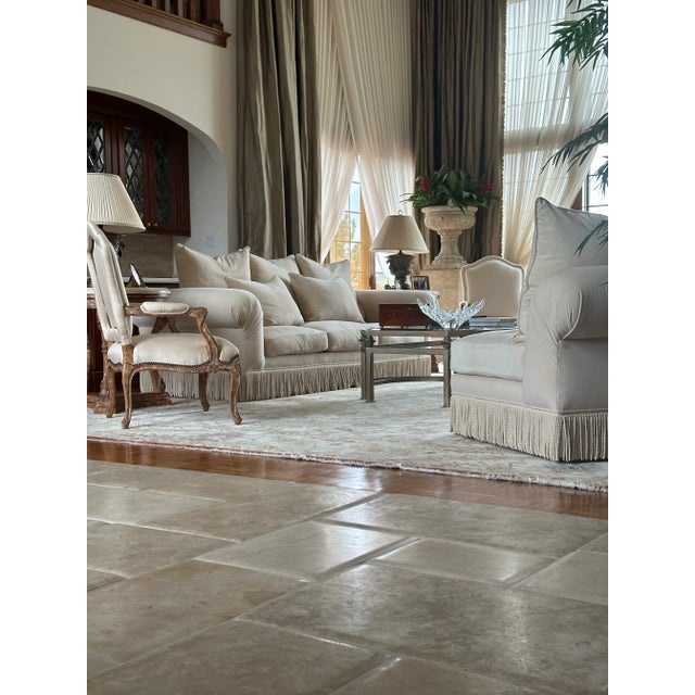 This beautiful sofa from Kreiss Collection is from their Giverny collection. The fabric is cotton velvet with beautiful...