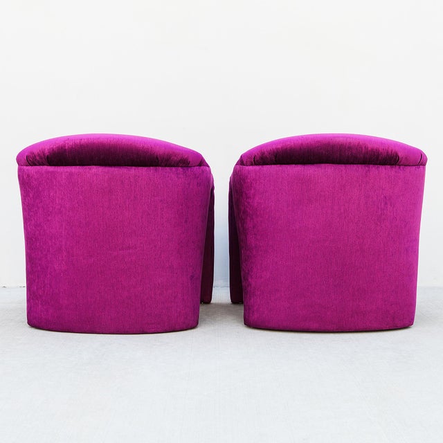 1990s Sculptural Postmodern "Elephant" Chairs by Weiman - Set of 2 For Sale - Image 11 of 12