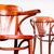 Wood Honey Red Fan Back Dining Armchair, 1970s For Sale - Image 7 of 14