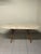 Table with Wooden Leg and Marble Top, 1950s For Sale - Image 17 of 18