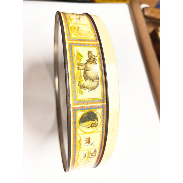 Vintage Safari Zebra Tin For Sale - Image 4 of 8