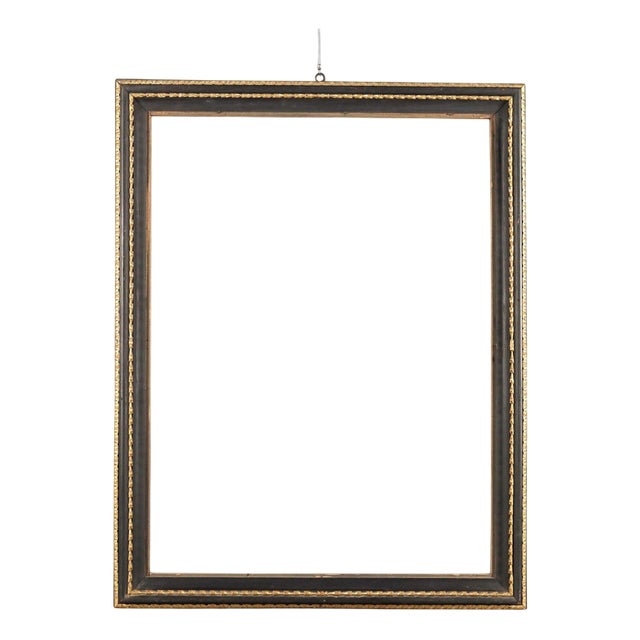 Neoclassical Frame in Ebonized Fruitwood For Sale