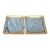 Two LaBarge Venetian Style Square Gold Gilt Wall Mirrors For Sale