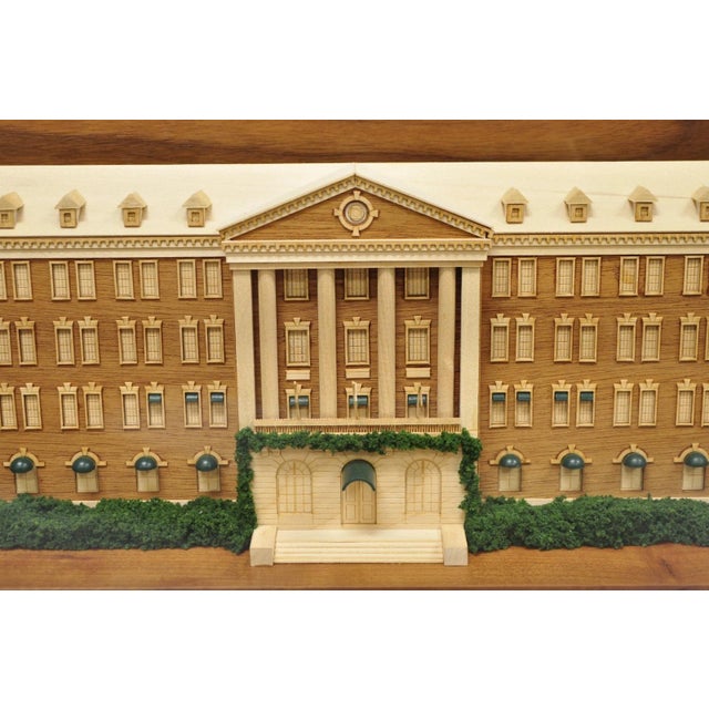 Late 20th Century The Culinary Institute of America Mixed Wood Award Model for Dr John Connolly For Sale In Philadelphia - Image 6 of 18