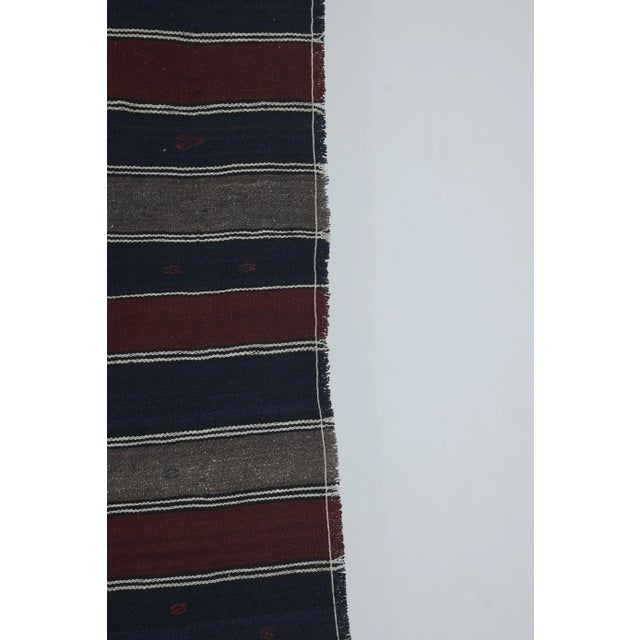 Turkish Organic Hemp Sisal Kilim Rug 5'8" X 11'9" For Sale - Image 10 of 11