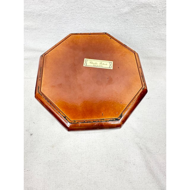 Plastic Vintage Faux Tortoiseshell Ice Bucket With Tools For Sale - Image 7 of 9