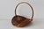 Vintage French Style Wicker Flower Gathering Basket For Sale In Miami - Image 6 of 12