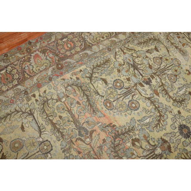 Antique Persian Lilihan Rug - 8'10" x 11'3" For Sale - Image 10 of 11