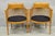Vintage Postmodern Maple Wood Spindle Barrel Back Lounge Arm Chairs - a Pair. Circa Late 20th Century. Measurements: 32" H...
