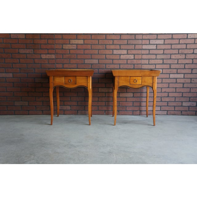 De Bournais French Provincial End Tables - a Pair For Sale - Image 12 of 12