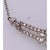Metal 18 Karat White Gold and Diamond Soldered Pendent Necklace For Sale - Image 7 of 12