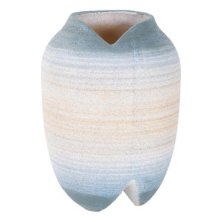 Drift Tide Footed Vase For Sale