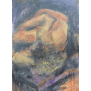 Angela Lyle "Relaxed" Abstract Mixed Media 2012 For Sale