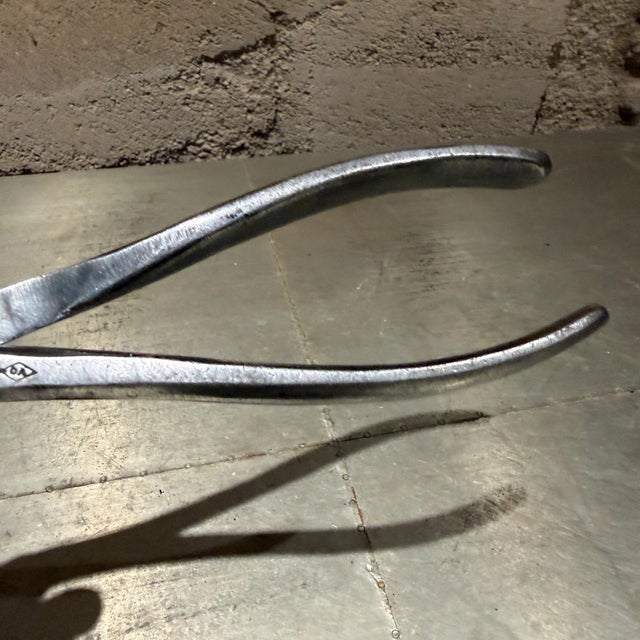 Metal Vintage Channellock Needle Nose Pliers Foundry Marks, Industrial Decor For Sale - Image 7 of 7