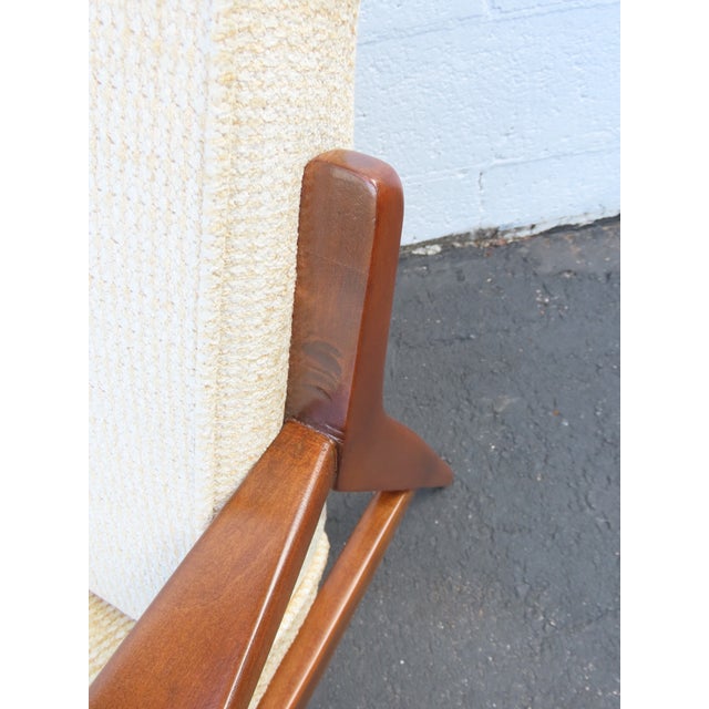 Mid Century Modern Lounge Side Accent Chair 6614 For Sale - Image 14 of 16