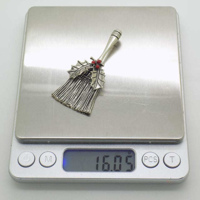 Vintage Italian Handmade Genuine Silver Christmas Decoration Figurine, 1980s For Sale - Image 10 of 13