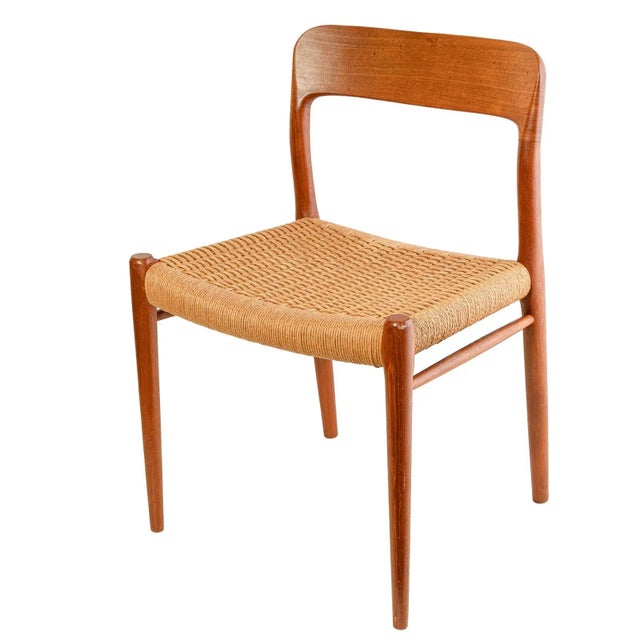 Vintage Danish Teak Chair by Niels Otto Møller for J.L. Møllers, 1960s For Sale - Image 12 of 12