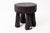 Black Sculptural Side Table by Logniture For Sale - Image 8 of 16
