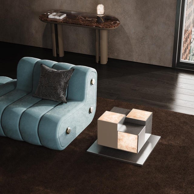 Hudson Side Table by Porus Studio For Sale - Image 10 of 12