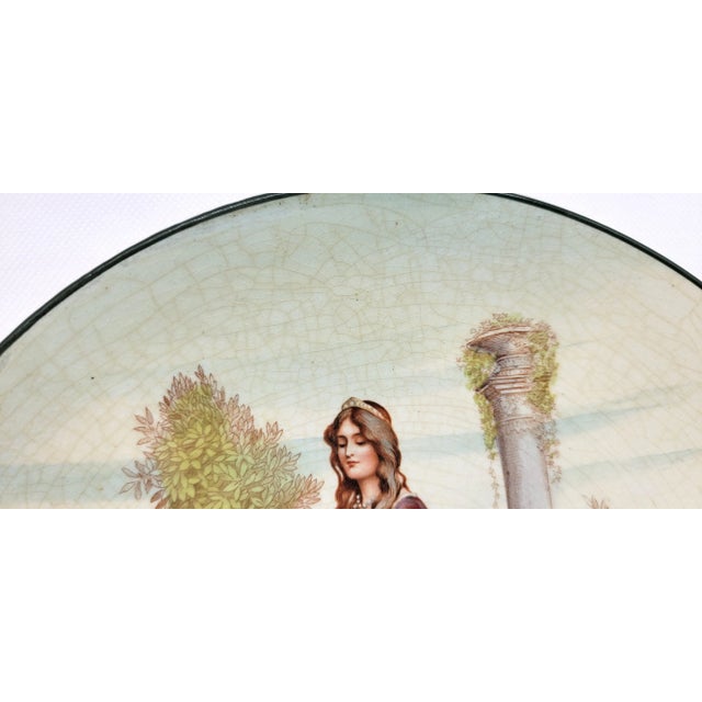 Royal Doulton Vintage Royal Doulton Decorative Plate Juliet From the Shakespeare Series For Sale - Image 4 of 7