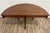 Brown Vintage Sheraton Style Mahogany Demilune Console Table Hall Table For Sale - Image 8 of 11