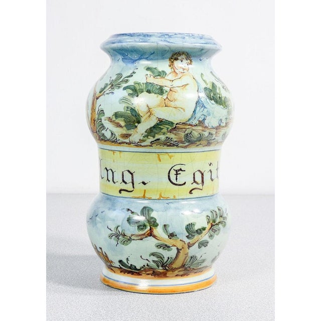 Ceramic Pharmacy Vase by Ernan Albisola Studio For Sale - Image 3 of 9