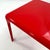Red Stadio Dining Table by Vico Magistretti for Artemide, 1970s For Sale - Image 6 of 9