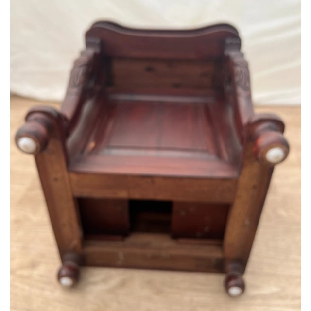 Vintage Davenport Captain's Desk Twelve Drawers Portable Table Top Petite Size For Sale - Image 12 of 12