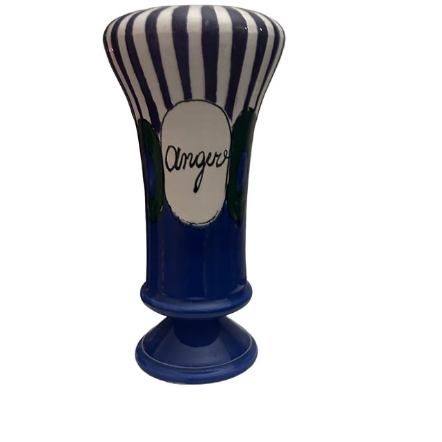 Mid-Century Modern Vintage and Super Rare Alvino Bagni ‘Anger’ and ‘Joy’ Vase Set For Sale - Image 3 of 12