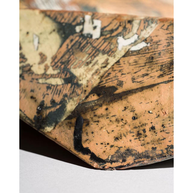 Geometric Stoneware Object by Karl Fulle Studio Pottery, Early 1990s For Sale - Image 13 of 18