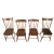 Antique Spindle Back Chairs S/4 For Sale In Milwaukee - Image 6 of 11