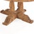 French Round Solid Oak Table With Acanthus Motifs, C. 1940 For Sale In Philadelphia - Image 6 of 7