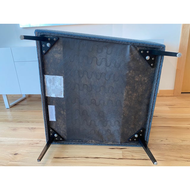2020s Room and Board Blue Matteo Side Chair For Sale - Image 5 of 8