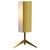 1950s Brass & Perspex Tripod Table Lamp by Stilux Milano. This elegantly sculptural table lamp is characteristic of the...