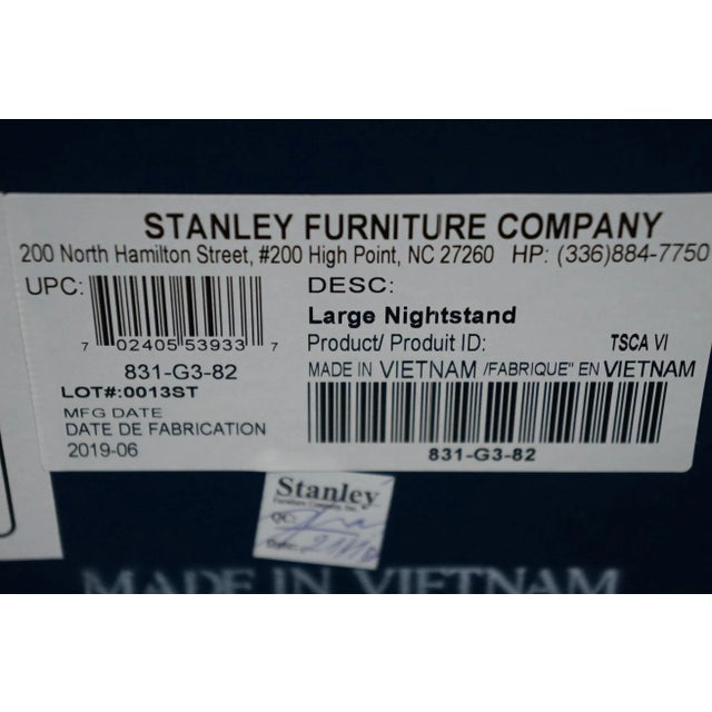 Stanley Furniture Horizon Collection Contemporary Modern 36" Three Drawer Chest Flannel Finish For Sale - Image 13 of 13