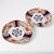 Set of 2 antique, circa 1900, Japanese Imari porcelain plates.