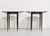 Mid Century Traditional Tapered Leg Flip Top Tables - A Pair For Sale - Image 11 of 12