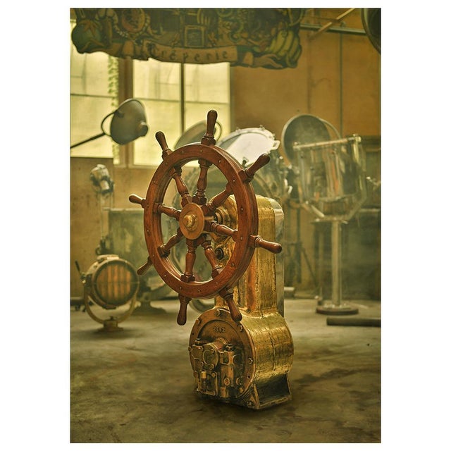 Vintage Dutch Ship Rudder For Sale - Image 3 of 11