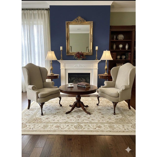 Pair of Pennsylvania House Wingback Chairs For Sale - Image 13 of 16