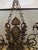 Coat of Arms Crest Wrought Iron Chandelier Light Fixture Hand Made Spanish Design Old World Castle For Sale In San Diego - Image 6 of 14