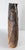 Mid-Century Modern Rustic Faux Bois Style Pottery Vase, Signed For Sale - Image 4 of 11