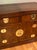 Henredon Vintage Henredon Chinoiserie Mahogany Flip-Top Server & Rolling Bar Cabinet For Sale - Image 4 of 11