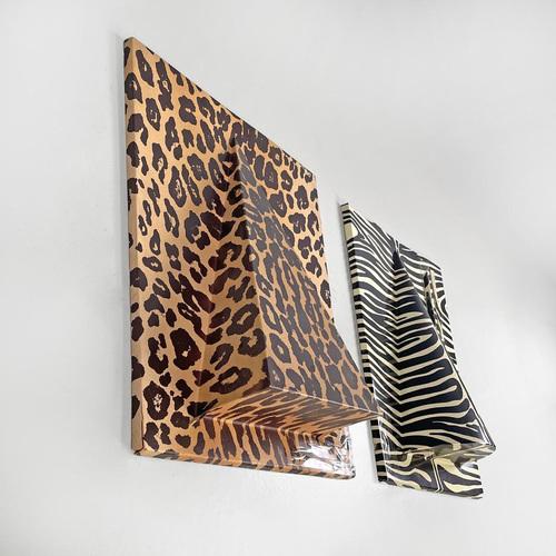 Italian Modern Zoo Geometrico Wall Decorations by Claudio Parmiggiani, 1970s, Set of 5 For Sale - Image 11 of 18