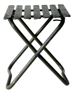 Industrial Folding Metal Chair, 1970s