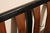 Wood Mid Century Modern King Size Headboard with Ebony Frame and Walnut Bentwood Slats For Sale - Image 7 of 18